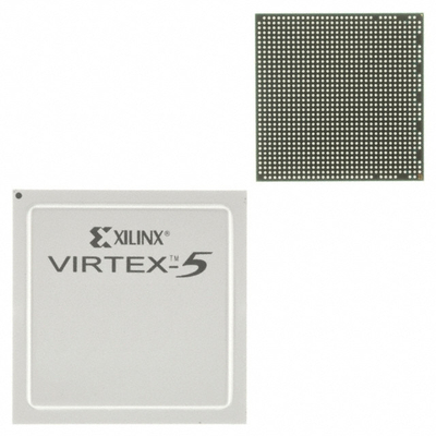 XC5VFX130T-2FFG1738I IC FPGA 840 circuiti integrati CI dell'ingresso/uscita 1738FCBGA